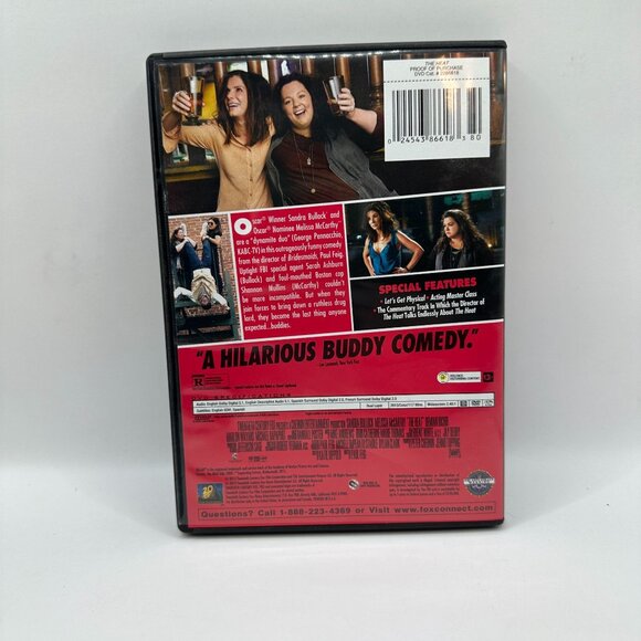 The Heat DVD 2013 Sandra Bullock Melissa McCarthy 20th Century Fox Comedy - Picture 3 of 4